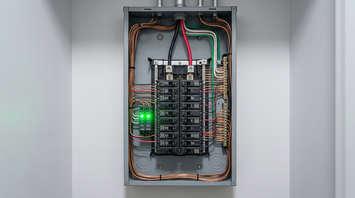 200A Breaker Panel & Whole-Home Surge Protection